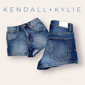 KENDALL + KYLIE HIGH RISE DENIM SHORTS | Size 5/27